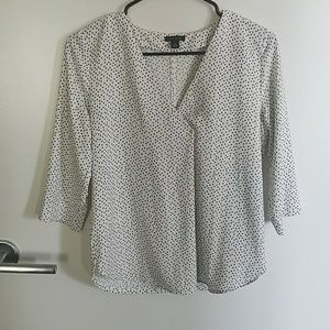 Ann Taylor Polka Dot Top